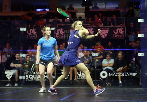 World Champion Squash Player, Laura Massaro