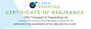 CSH Transport Cyber Essentials Certification